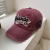 Letter Embroidery Washed Cotton Spring Summer Baseball Cap Men Women Outdoor Sports Snapback Sun Hat Hip Hop Dad Trucker Caps
