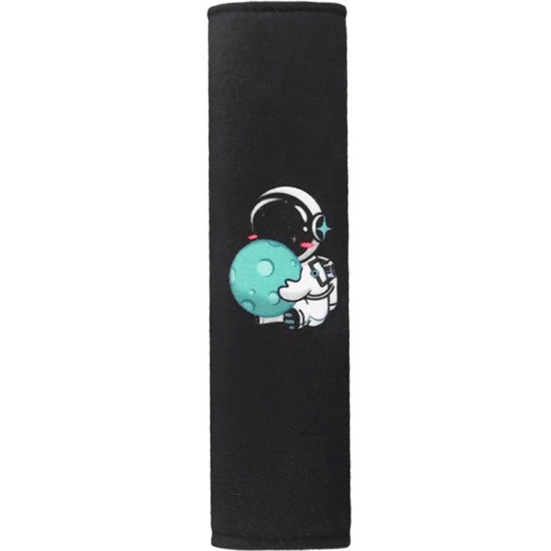 Astronaut Car Seatbelt Shoulder Cover Cute Cartoon Car Seatbelt Protector Car Interior Decoration Accessories