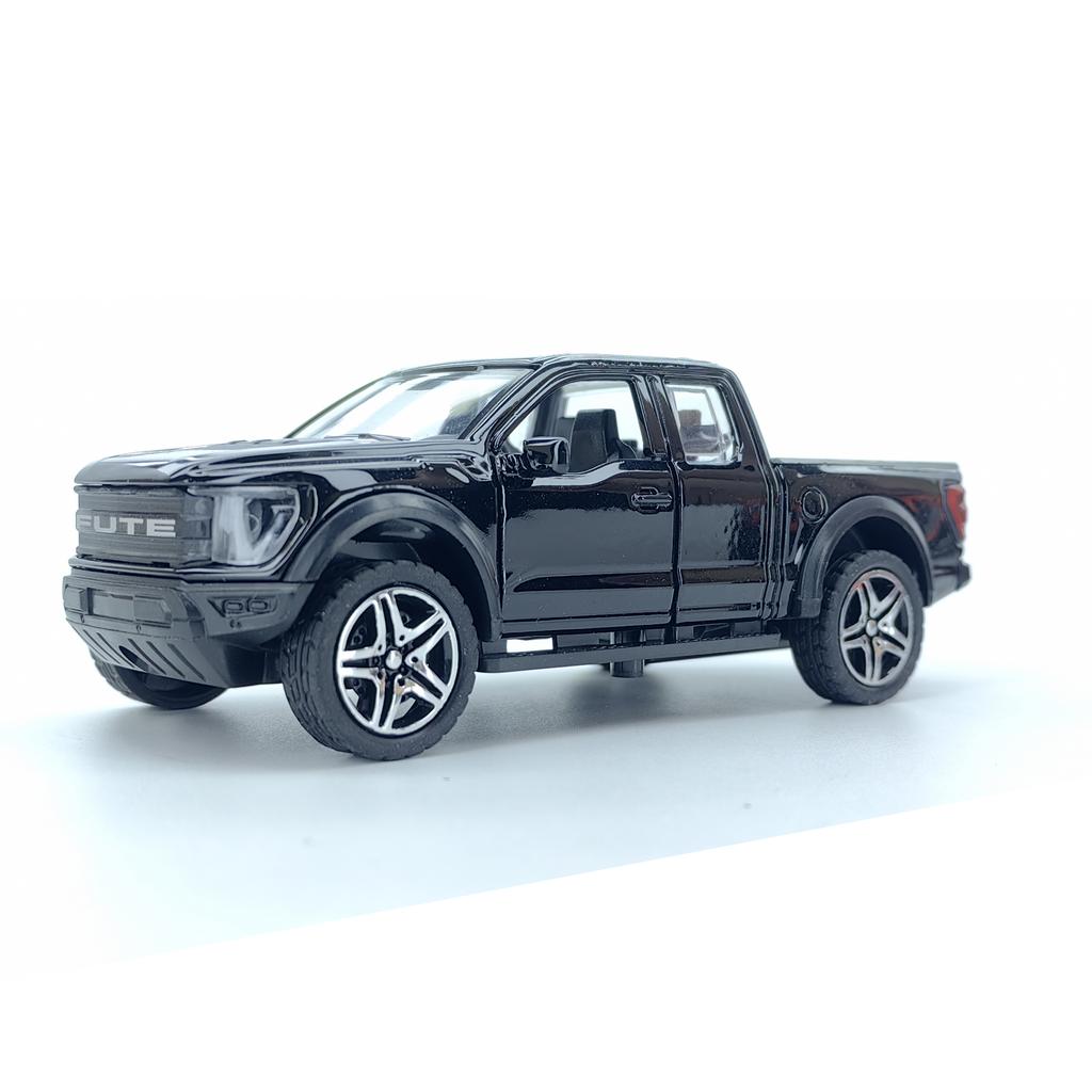 BBBD3 Alloy simulated Ford pickup truck model, children's toy car, car model ornament