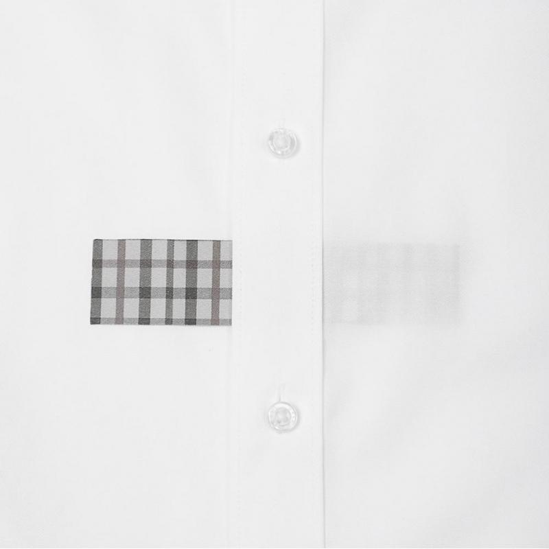 Daks 26ss Cotton Blend Solid Regular Fit Dress Shirt Dmp1shdl102a1