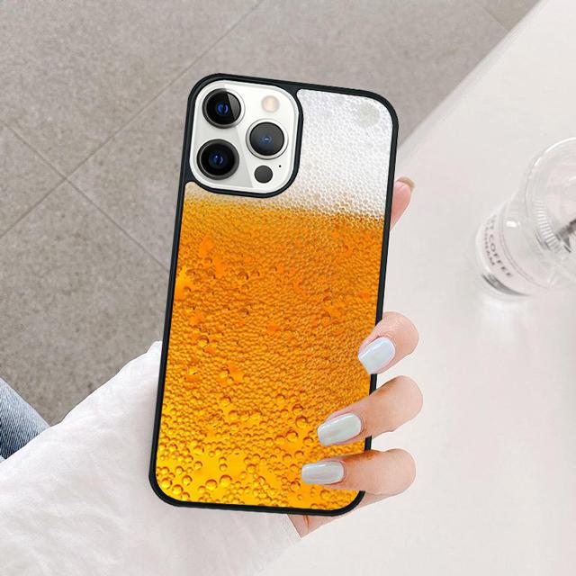 A Glass of Alcohol Beer Phone Case Cover For iPhone 17 Air 15 16 14 13 12 Pro Max 11 Pro Max Plus Coque Shell