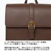 VITAFELICE Women's Satchel Backpack Inb-10006p (Dark Brown)