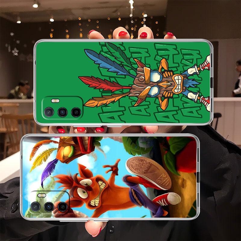 IK18 C-Crash B-Bandicoot Phone Case for Motorola Moto G40 G04 G05 One Ace Action  Fusion + Plus Hyper Macro Vision Zoom
