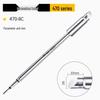 C470 Universal 500W Soldering Iron with High-Quality Heating Core, Blade & Horseshoe Tips for Large Solder Joints