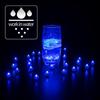 50 Stück Becher Kleine Runde Kugel Lichter Ballons LED Blinkende Leuchten Laternenlicht für Hochzeit Party Geburtstag Dekoration