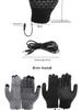 USB Heated Full-Finger Electric Warm Gloves for Students and Gamers