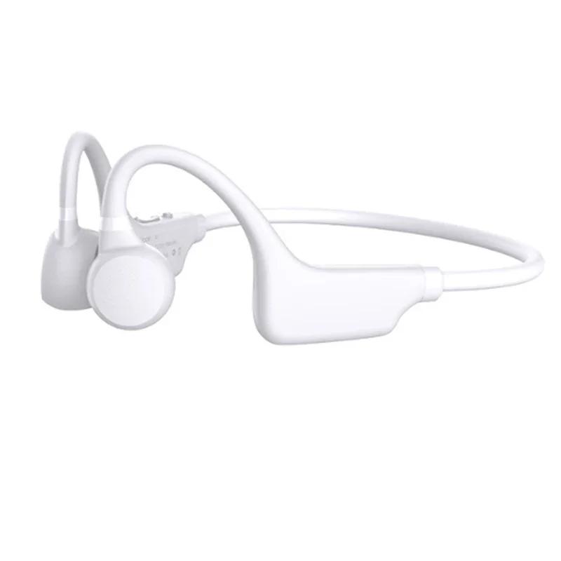 Sports Bluetooth Headphones Waterproof Wireless Earbuds with Microphone Ear-hook TWS Bass HIFI Stereo MP3 SD Card Support
