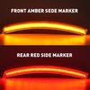 For -2014 Corvette C7 Chevy LED Side  Light Marker Front Rear Replacement 4X