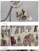 Women's Retro Canvas Floral Backpack - Lightweight, Handwoven & Versatile for College Students