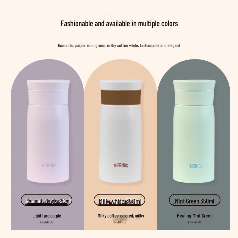 Thermos 350ml Stainless Steel Portable Office Tea Mug