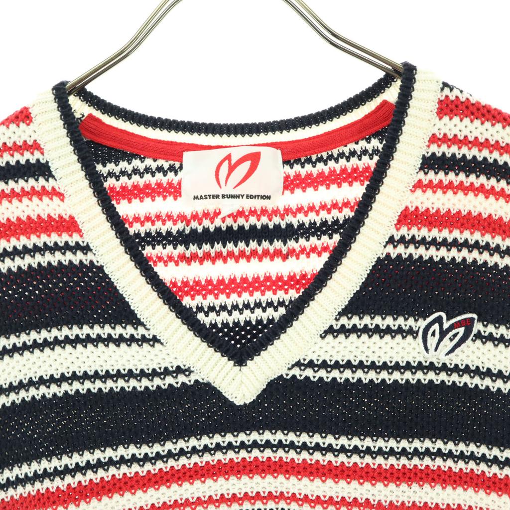 Beauty Products MASTER BUNNY EDITION Border Knit Vest 4 Men's Used