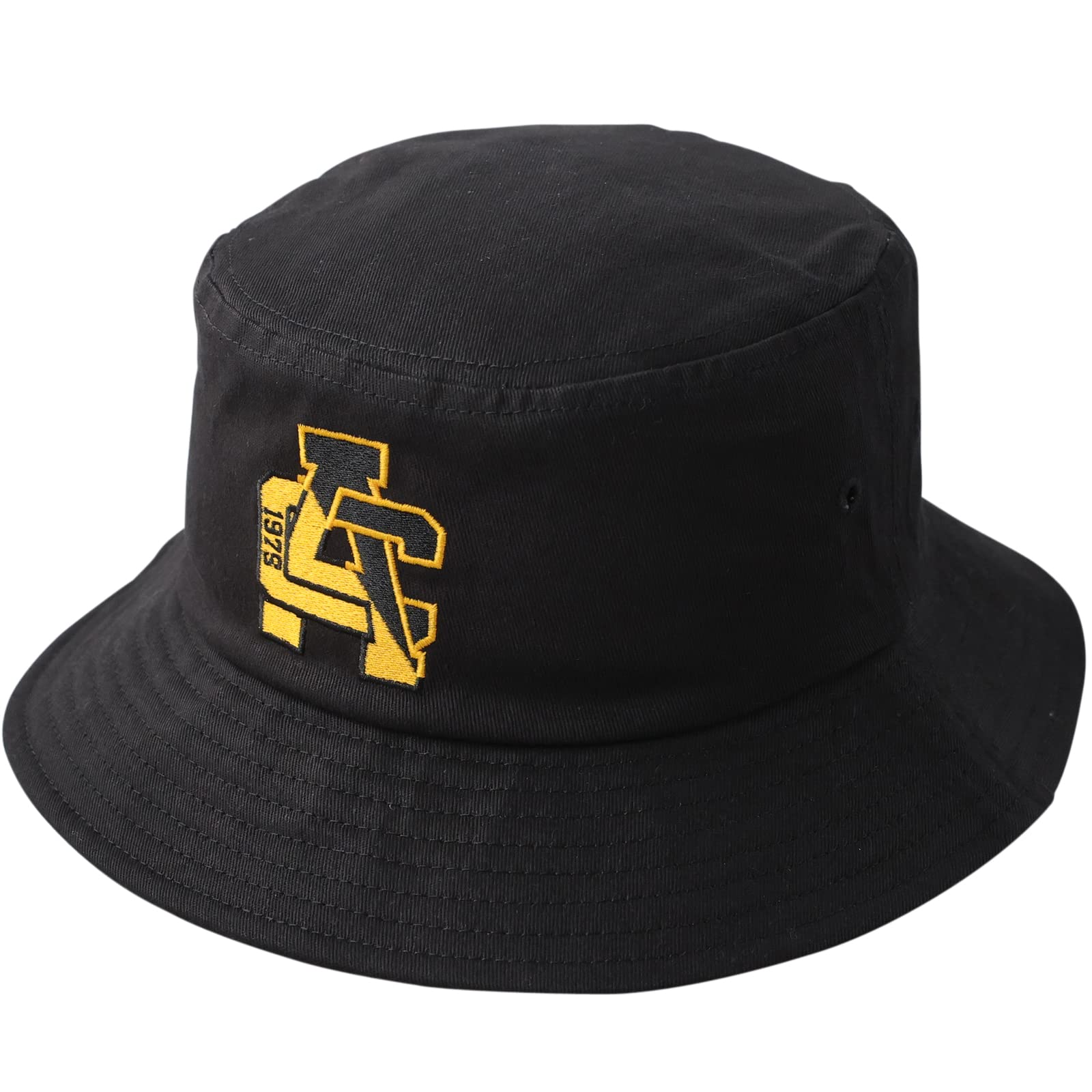 

Avirex AC Logo Embroidered Bucket Casual Black x for Men and Women Hat, Unisex, Hat, Cap, Bucket, Hat, Yellow,