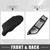 Car Center Console Seat Armrest Cover Interior Protective Lid Storage Covers Trim for Toyota CHR 2018-2023 Black