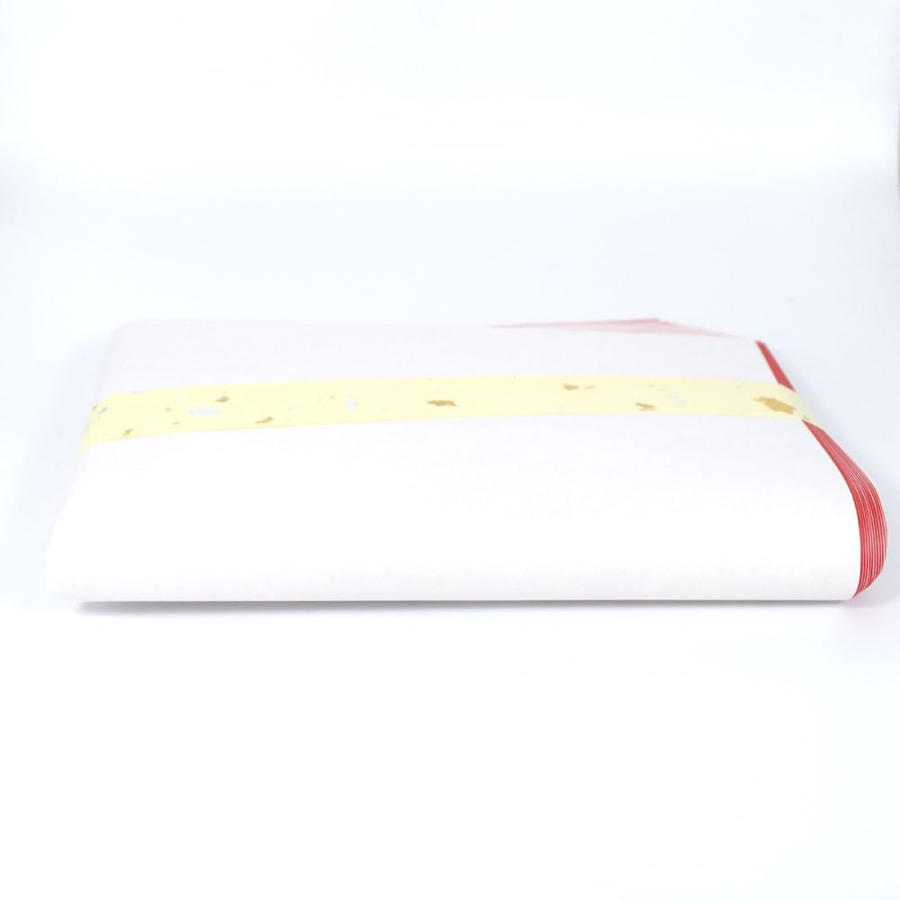 Tea Ceremony Utensils: Paper Kettle Holders (Kamikamashiki), 23 Red and White Sheets (11 Red, 12 White)