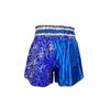 THAI BOXING Embroidered Muay Thai Dragon Martial Imported Directly from Thailand Size Pants, Kickboxing, Arts, Boxing, (Blue, XL)