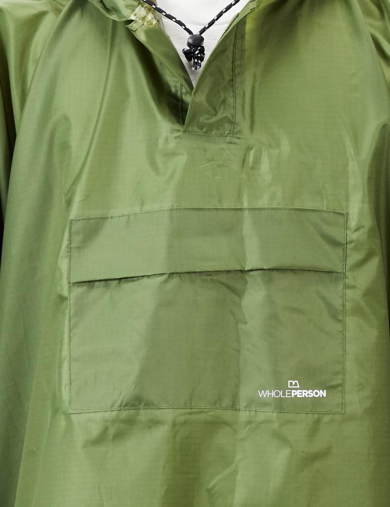 Ganzkörper Outdoor Regenbekleidung Größe F Poncho, Khaki,