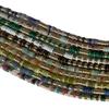 Colorful Semi-Precious Stone Beaded Necklace - Handmade Vintage Clavicle Chain with Optional Multi-Color Design
