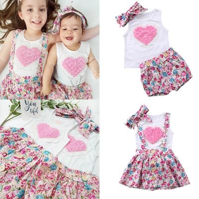baby and sister matching dresses