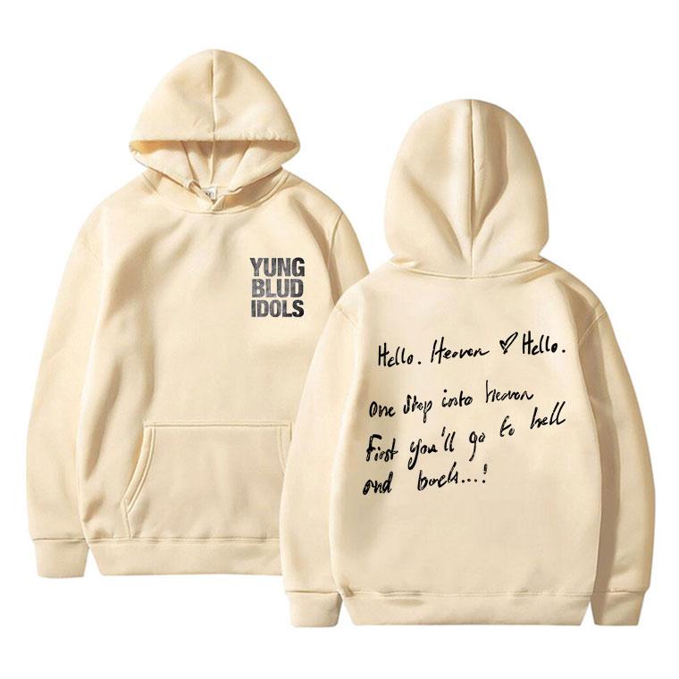 Rocker Yungblud IDOLS Album Tour Double Sided Print Hoodie Men Women Fashion Rock Sweatshirt Men's Vintage Streetwear