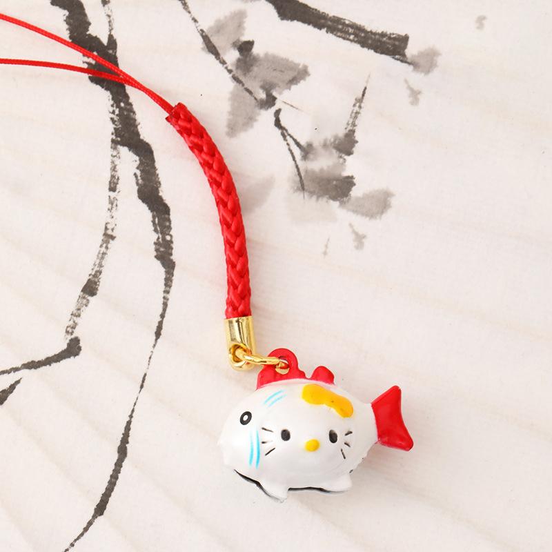 

Милий Мультяшний Японський Брелок з Ключами Щасливий Кіт з Дзвіночком Дрібнички Підвіски для Телефону Підвіска для Автомобіля Сумки Брелок Молитва Брелок Подарунки для Пари білий
