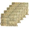 Tapis en Herbe Tissé à la Main Coussin de Repos 5 Pièces Pour Lapins Cochons d'Inde Nid Doux Masticable Pad pour Accessoire de Litière de Cage