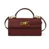 Women's Brand Luxury Lock Bag Retro Trendy Crossbody Bag Large Capacity Square Handbag Flip-top Commuter Bag Casual Shoulder Bag