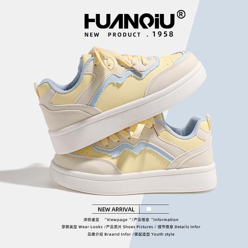 Globaler Xiaoxiangfeng vielseitige Board-Schuhe Damen KMMRX8188 Sommer neu dicksohlige Trend Nische Sportschuhe Damen