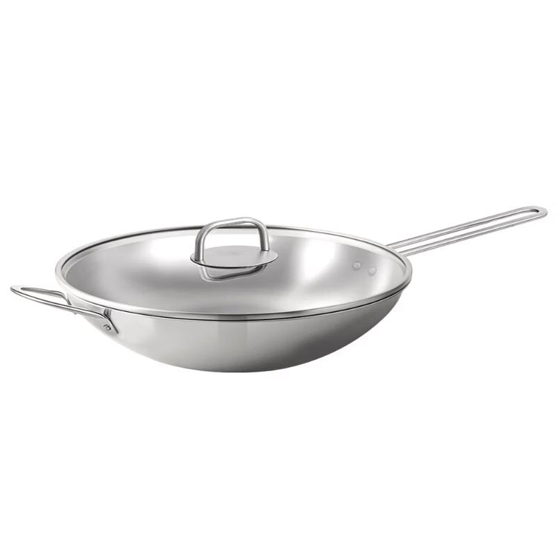 ZWILLING TWIN Nova Plus 30cm Stainless Steel Chinese Wok
