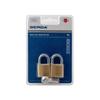 Brass Line Kmz S30 Twins Padlocks Set, Blister - Mp Klo 58375