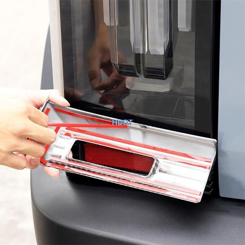 Car Styling Protector Decoration Accessories Exterior Sticker Rear Fog Light Tail Lamp Cover For Chery Jetour T2/Traveler  +