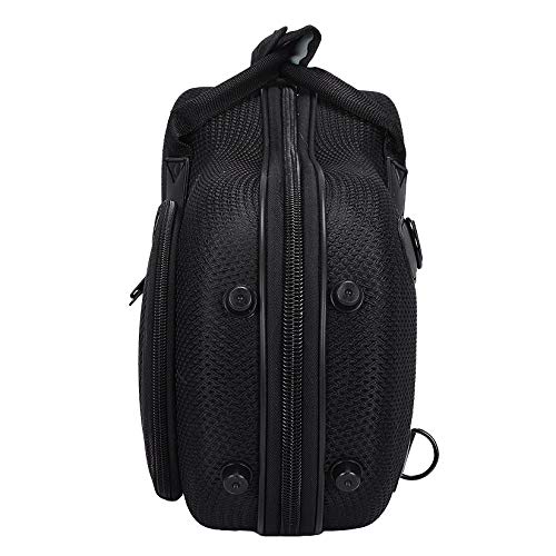 Oikabio Water-Resistant Oxford Fabric Alto Saxophone Big Bag Box Saxophone Soft Case with Adjustable Shoulder Strap, Black