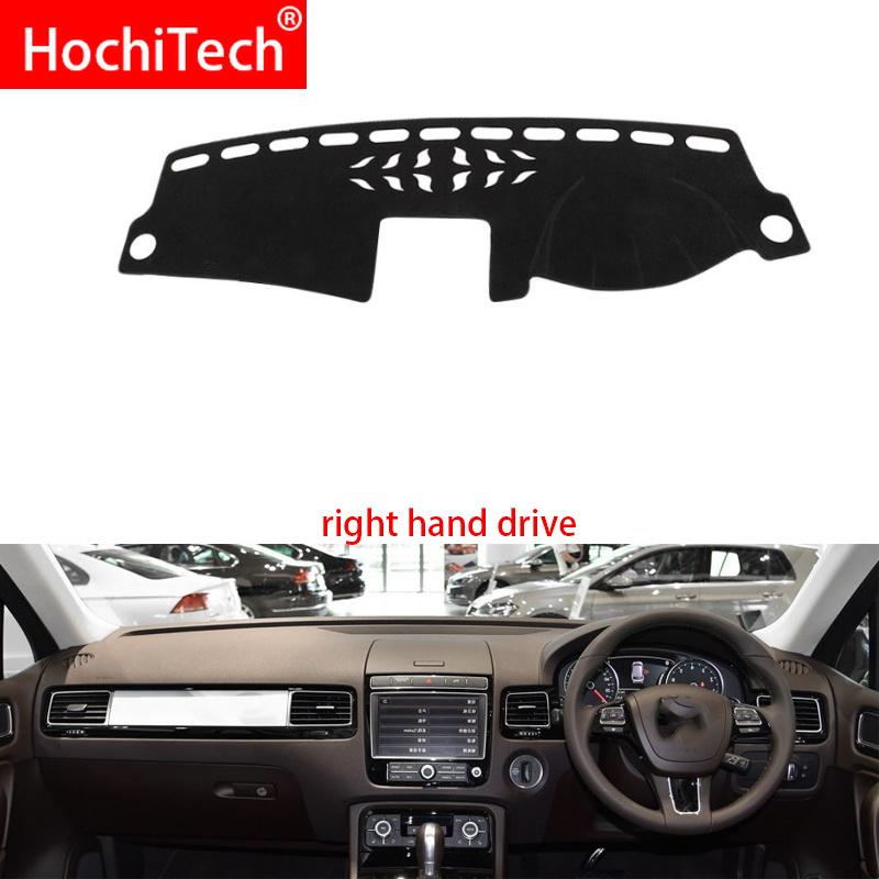 For Volkswagen Touareg 2011 2012-2018 Right and Left Hand Drive Car Dashboard Covers Mat Shade Cushion Pad Carpets Accessories