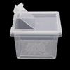 1 Pcs Plastic Transparent Reptiles Living Box Reptile Terrarium Ideal Habitat for Scorpion spider Ants Chameleon Lizard