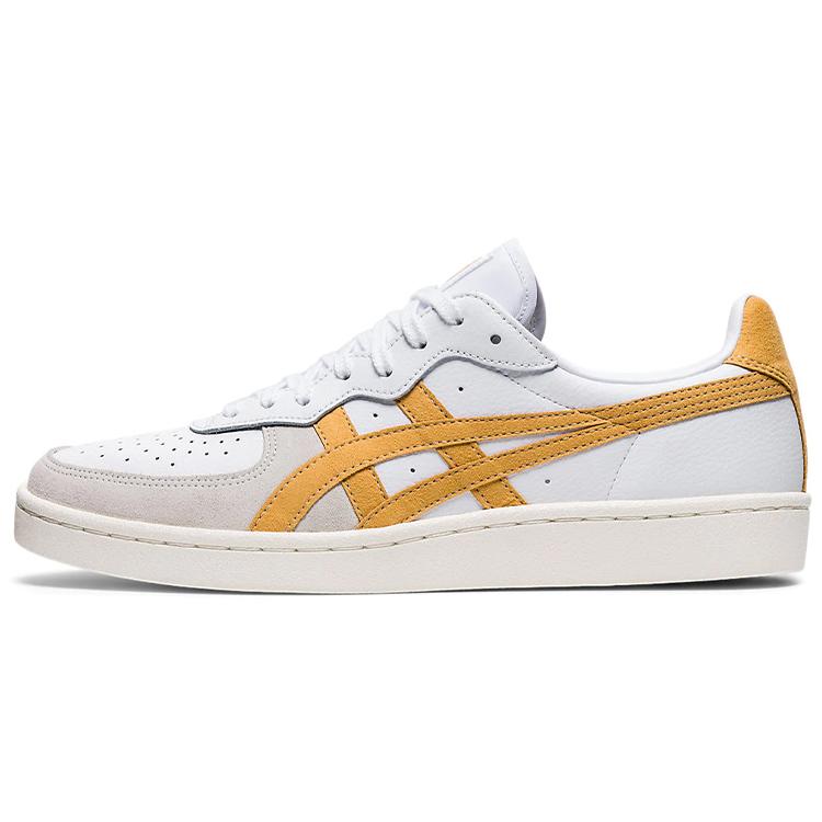 

Onitsuka Tiger GSM Cow Leather Slip Resistant Coverage Abrasion Resistant Low top Skateboard Shoes Unisex Gold 1183A353-106 41.5