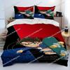 Detective Conan Premium Luxury Bedding Set Japan Cartoon Soft Duvet Cover Plush Comforter Bedspread Twin/Single Size Printed