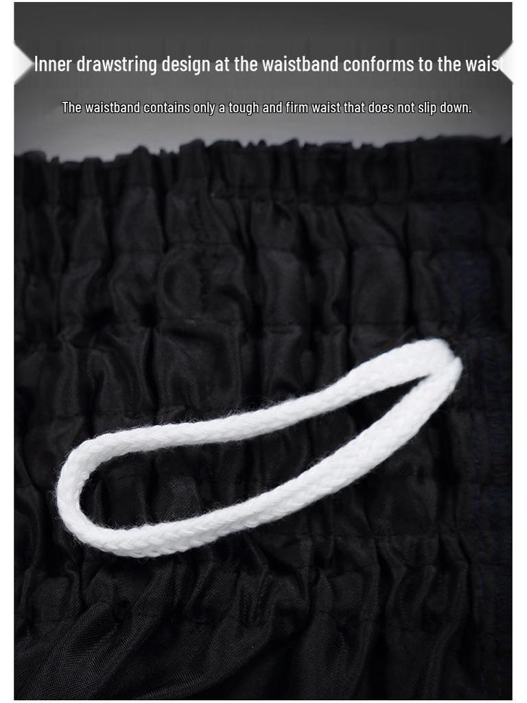 High Kick Style Muay Thai Boxing Shorts - Shiny Leather Martial Arts Team Uniform