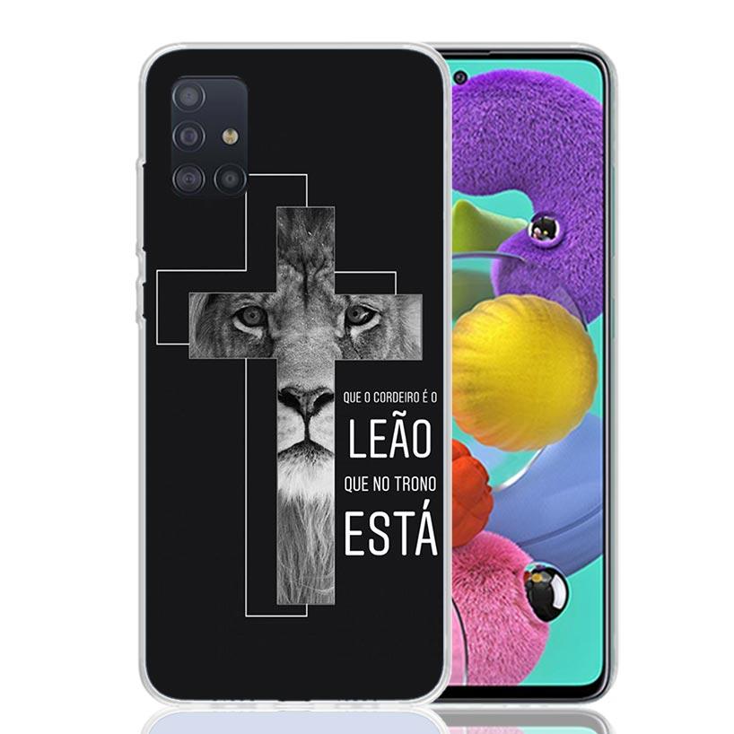 God Jesus Pray Cross Case Phone Cover for Samsung Galaxy A52 A51 A50 A42 A32 A22 A12 A02S A72 A71 A70 A41 A31 A21S A40 A30S A20E