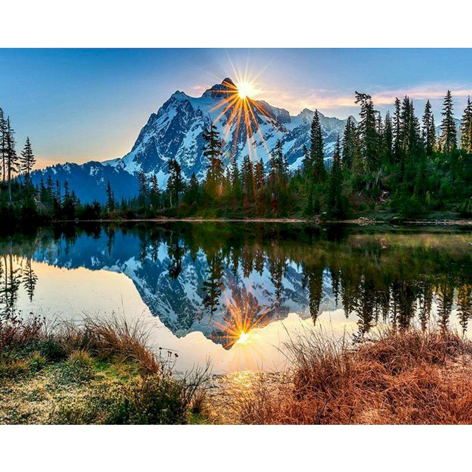 CHENISTORY Paint By Numbers Summer Scenery Pictures For Adults On Canvas Landscpae Coloring Drawing Oil Paintings By Number Set