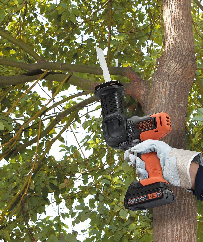 18V Cordless EVO185E1 for Impact Drill Circular and Reciprocating Saw In One with Bits [Online Exclusive] BLACK+DECKER Multi-Tool DIY Driver, Driver,