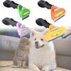 Tool Pet Deshedding Cat Grooming Brush Dog Hair Shedding Remover Abs Material