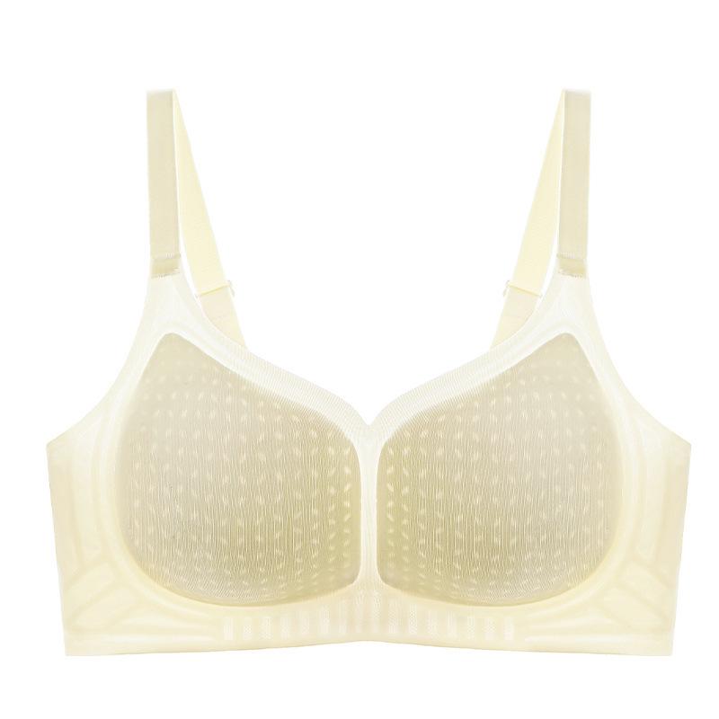 Бесшовный Гелевый Клей Cross-Border Женский Бюстгальтер Push-Up с Боковой Поддержкой M