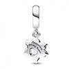Pandora Sparkling Pet Paw Print Dangle Charm
