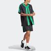 Adidas Originals Trefoil 3 Stripes Minimalistisk Elastisk Midje Shorts Herre Underdeler Svart II5781