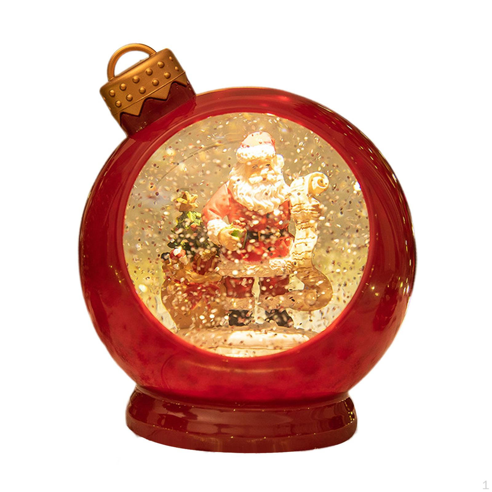 

Рождественский снежный шар, украшение, праздничный подарок на вечеринку, хрустальный шар для свадьбы красный