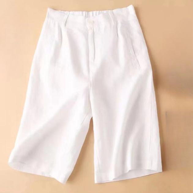 Shorts Elastic Waist Sports Casual Stylish High Waist Women Shorts Female Clothes