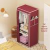 Easy-to-Assemble Bedroom Wardrobe Cabinet for Rental Room Storage