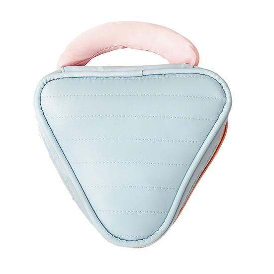 Sminkväska Hållbar Mini Kosmetisk Förvaringsväska Stor Kapacitet Mjukt Material Reseorganisatör Förvaringspåse för Läppstift Nycklar Parfym