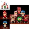 Colorful Pvc Food Wax Crayons Cute Shinchan Figurine Set With Lobster Octopus Design