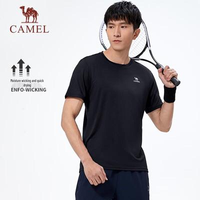 Unisex Quick-Dry Round Neck Sport T-Shirt
