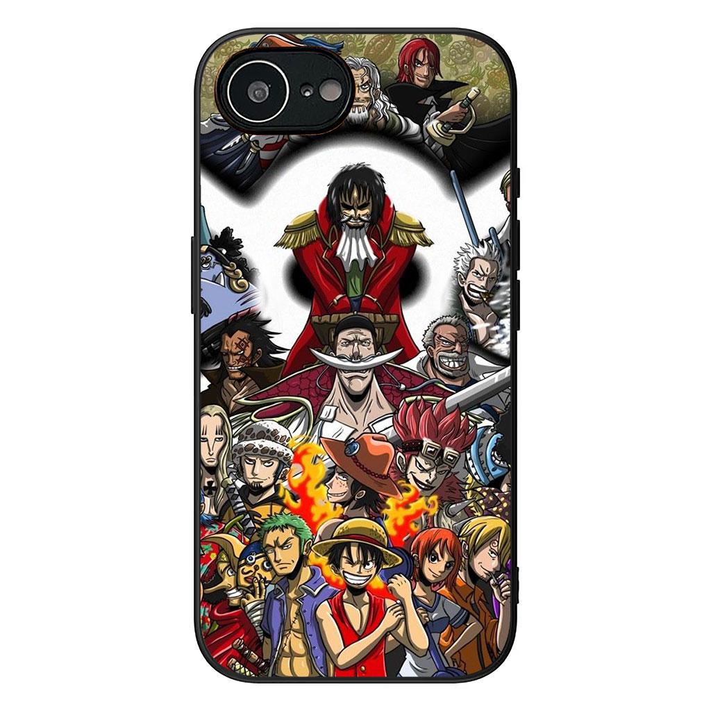 Cover for Apple iPhone 17 16 Plus 13 12 Pro Max Mini X XR ProMax 16E 15+ 16Plus Air Phone Case Luffy Sanji One Pieces Zoro
